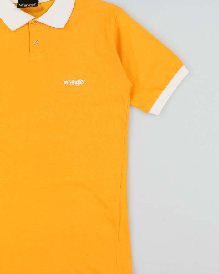 Deadstock 1980s Wrangler Short Sleeve Polo Shirt - M