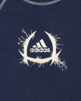 Vintage Y2K 00s Adidas Forever Contrast Stitch Crewneck T-Shirt - L