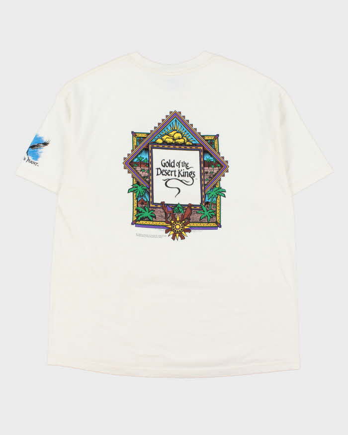 Vintage 1990s Eagle Flight Murina Made In USA Heavyweight Crewneck T-Shirt - XL