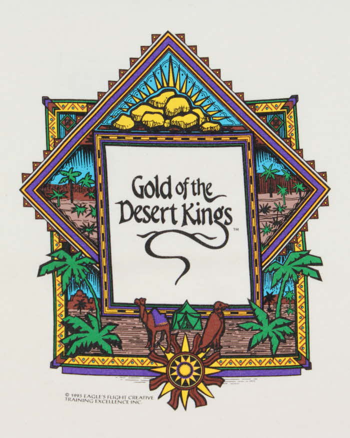 Vintage 1990s Eagle Flight Murina Made In USA Heavyweight Crewneck T-Shirt - XL