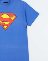 Vintage Y2K 2004 Warner Bros. DC Comics Superman Crewneck T-Shirt - M