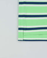 Vintage Y2K 00s Tommy Hilfiger Striped Short Sleeve Polo Shirt - L