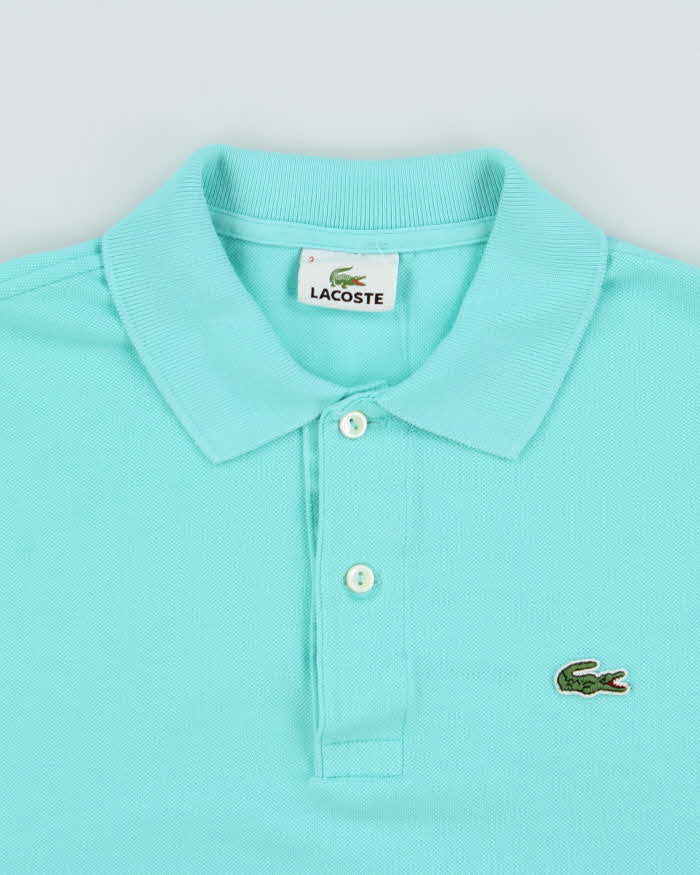 Vintage Y2K 00s Lacoste Spearmint Classic Short Sleeve Polo Shirt - S