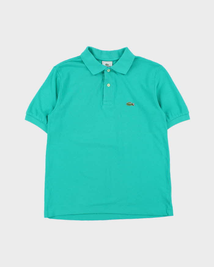 Vintage Y2K 00s Lacoste Turquoise Classic Short Sleeve Polo Shirt - M