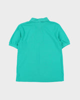 Vintage Y2K 00s Lacoste Turquoise Classic Short Sleeve Polo Shirt - M