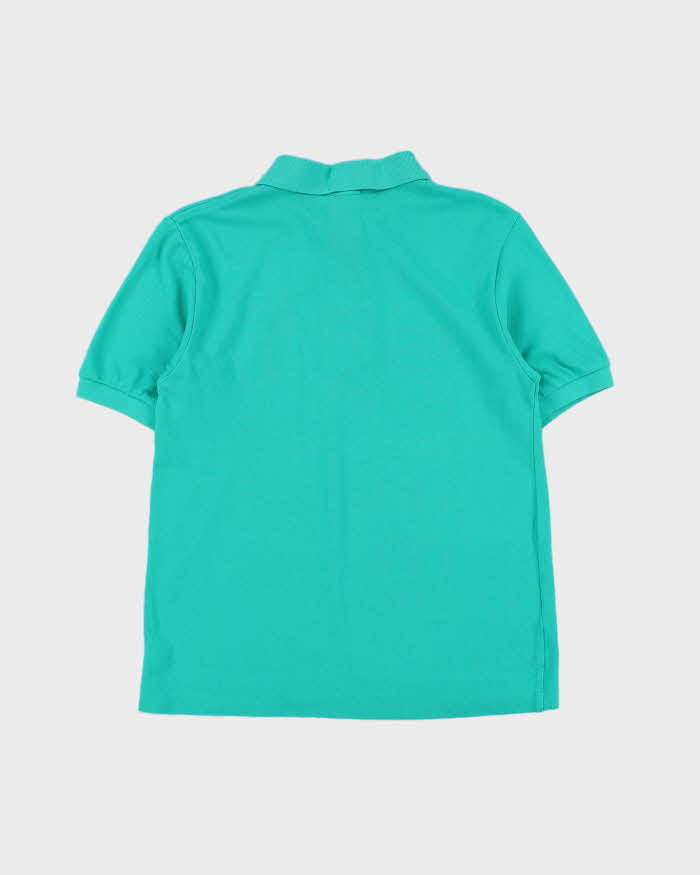 Vintage Y2K 00s Lacoste Turquoise Classic Short Sleeve Polo Shirt - M