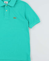 Vintage Y2K 00s Lacoste Turquoise Classic Short Sleeve Polo Shirt - M