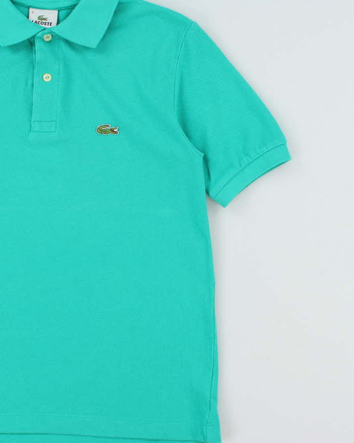 Vintage Y2K 00s Lacoste Turquoise Classic Short Sleeve Polo Shirt - M
