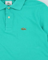 Vintage Y2K 00s Lacoste Turquoise Classic Short Sleeve Polo Shirt - M