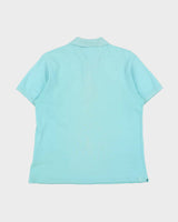 Vintage Y2K 00s Lacoste Baby Blue Classic Short Sleeve Polo Shirt - M
