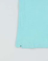 Vintage Y2K 00s Lacoste Baby Blue Classic Short Sleeve Polo Shirt - M