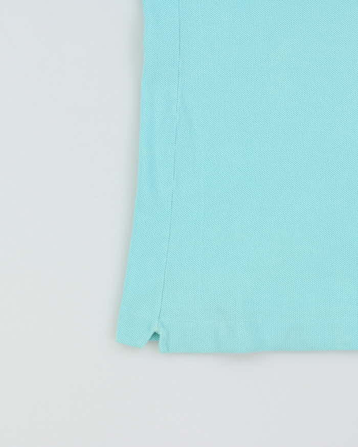 Vintage Y2K 00s Lacoste Baby Blue Classic Short Sleeve Polo Shirt - M