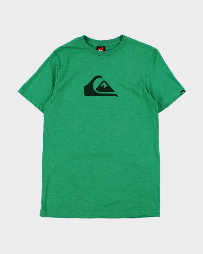 Vintage Y2K 00s Quiksilver Big Logo Crewneck T-Shirt - M