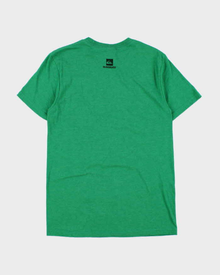 Vintage Y2K 00s Quiksilver Big Logo Crewneck T-Shirt - M