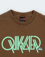 Vintage Y2K 00s Quiksilver Long Sleeve Crewneck T-Shirt - S