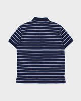 Vintage Ralph Lauren Short Sleeve Stripe Polo Shirt - M