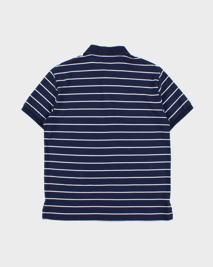 Vintage Ralph Lauren Short Sleeve Stripe Polo Shirt - M