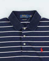 Vintage Ralph Lauren Short Sleeve Stripe Polo Shirt - M