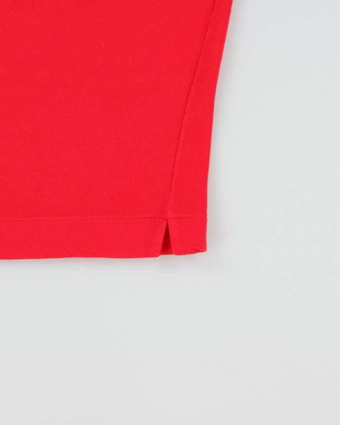 DSWT 1980s Benetton Short Sleeve Pocket Oversized Polo Shirt - XS