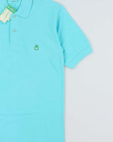DSWT 1980s Benetton Short Sleeve Polo Shirt - M