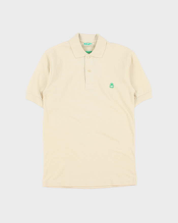 DSWT 1980s Benetton Short Sleeve Polo Shirt - S
