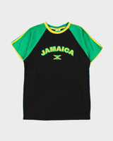 Vintage Y2K 00s Jamaica Heavyweight Embroidered Crewneck T-Shirt - L
