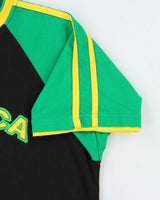 Vintage Y2K 00s Jamaica Heavyweight Embroidered Crewneck T-Shirt - L
