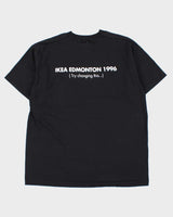 Vintage 1996 Ikea 'The Build Up' Edmonton Opening Made In Canada Heavyweight Single Stitch Crewneck T-Shirt - XL