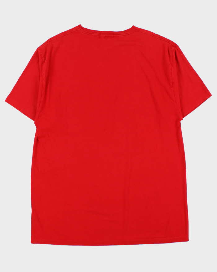Vintage 1980s Polo Ralph Lauren Made In Canada Single Stitch Crewneck Pocket T-Shirt - L