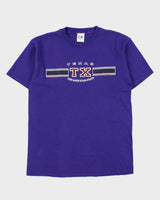 Vintage Y2K 00s Majestic Texas Lone Star State Heavyweight Crewneck T-Shirt - L