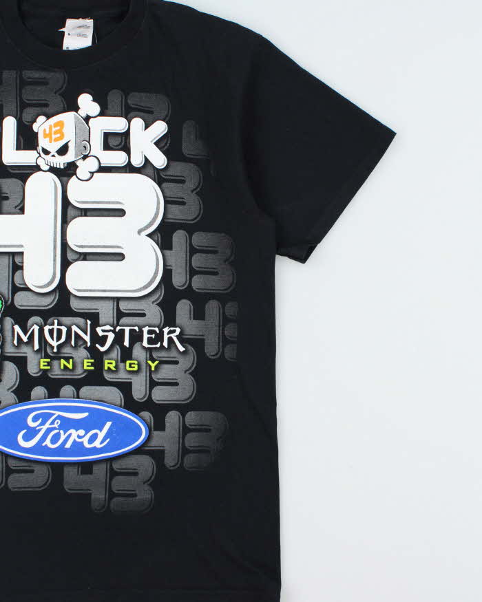 Vintage Ken Block #43 Ford Racing Monster Energy Heavyweight Crewneck T-Shirt - M