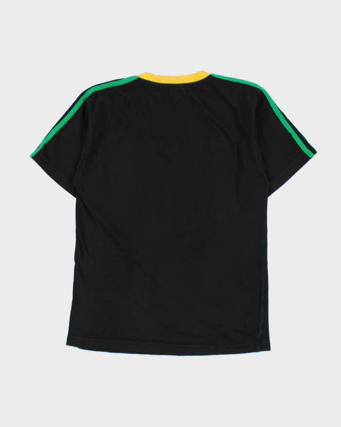 Vintage Y2K 00s Jamaica Striped Heavyweight Crewneck T-Shirt - S
