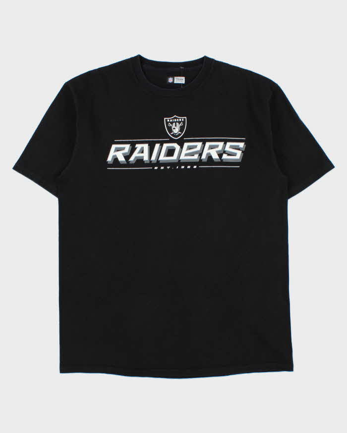 Vintage Las Vegas Raiders NFL Team Apparel Heavyweight Crewneck T-Shirt - L