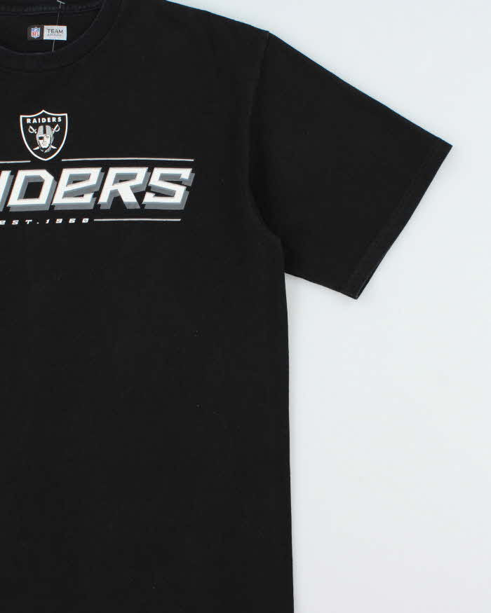 Vintage Las Vegas Raiders NFL Team Apparel Heavyweight Crewneck T-Shirt - L