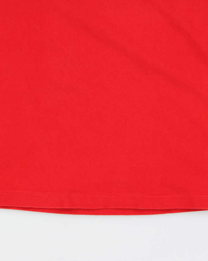 Vintage Y2K 00s Polo Ralph Lauren USA Large Pony 3 Heavyweight Crewneck T-Shirt - S