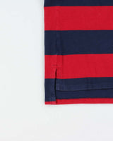 Vintage Polo Ralph Lauren Striped Custom Fit Short Sleeve Polo Shirt - M