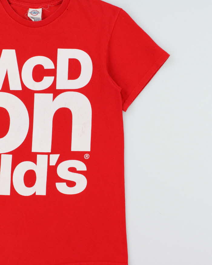 Vintage Y2K 00s Mcdonald's Delta Proweight Crewneck Shirt - S
