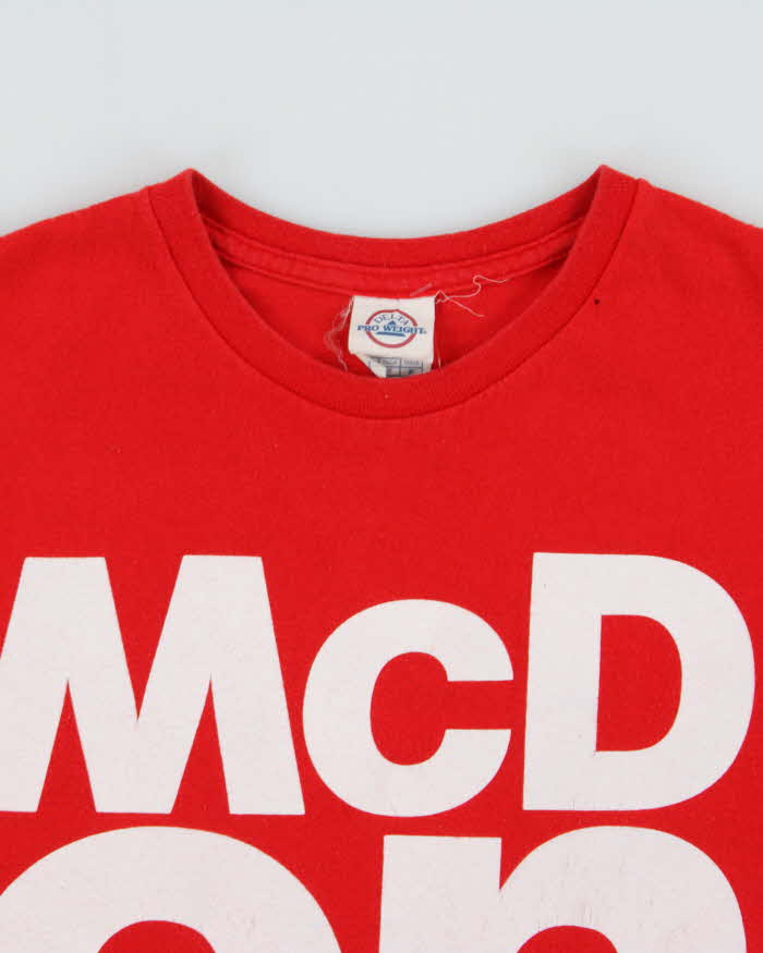 Vintage Y2K 00s Mcdonald's Delta Proweight Crewneck Shirt - S