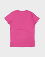 Vintage Y2K 00s Diesel Classic Dark Pink Slim Fit Crewneck T-Shirt - M