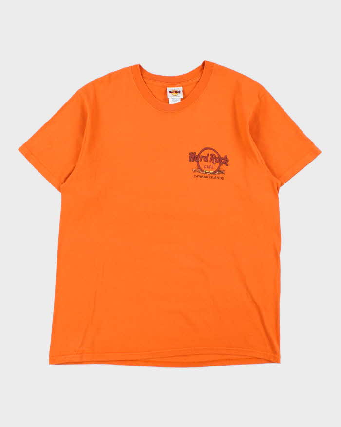 Vintage Y2K 00s Hard Rock Cafe Cayman Islands Crewneck T-Shirt - L