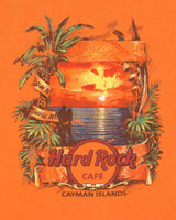 Vintage Y2K 00s Hard Rock Cafe Cayman Islands Crewneck T-Shirt - L