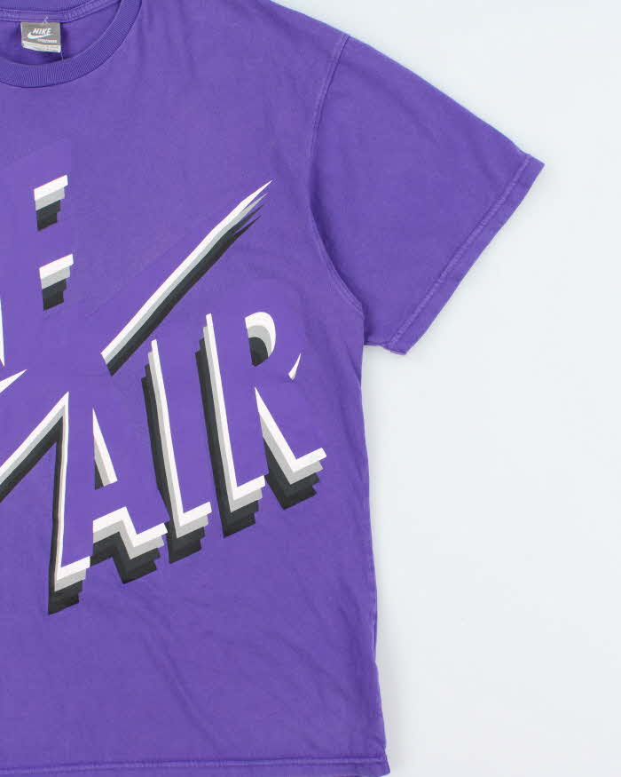 Vintage Y2K 00s Nike Air Sneaker Box Heavyweight Crewneck T-Shirt - L