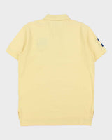 Vintage Y2K 00s Polo Ralph Lauren Double Large Pony #2 Heavyweight Short Sleeve Polo Shirt - L