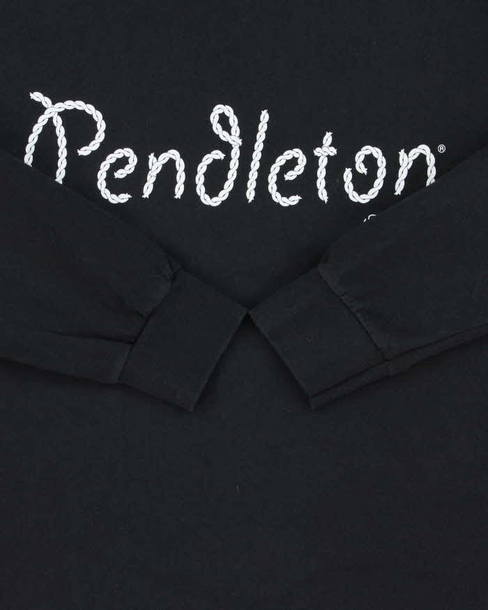 Vintage Pendleton Heavyweight Spell-Out Long Sleeve Crewneck T-Shirt - M