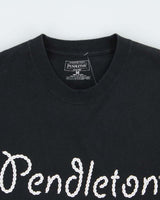 Vintage Pendleton Heavyweight Spell-Out Long Sleeve Crewneck T-Shirt - M