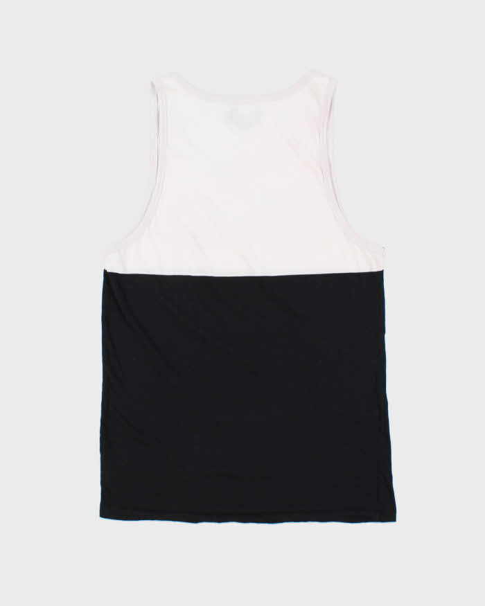 Vintage Stussy World Tour Big Cities Two-Tone Tank Top - L