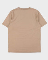 Vintage Carhartt Khaki Heavyweight Loose Fit Crewneck T-Shirt - M