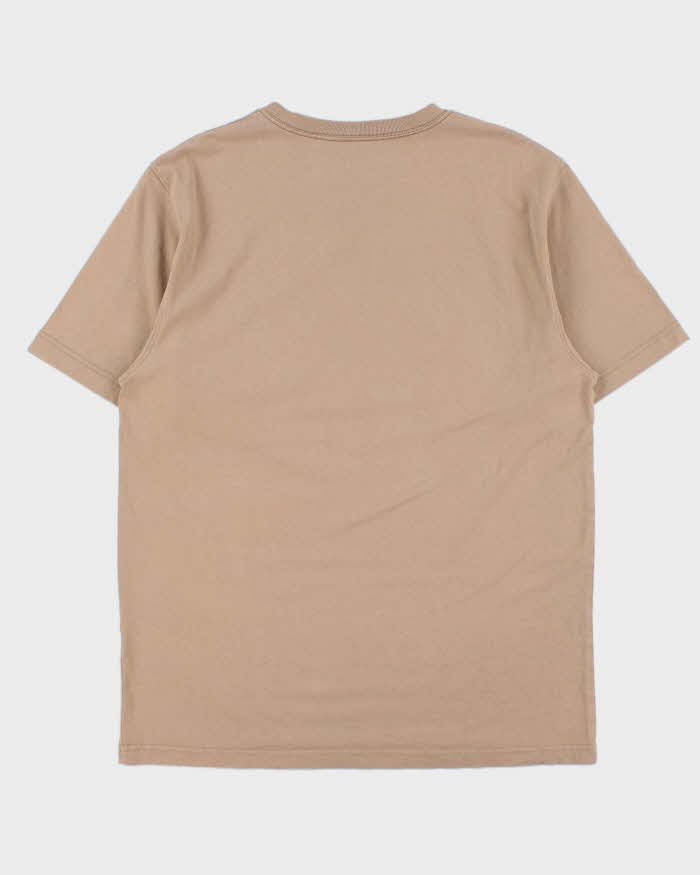 Vintage Carhartt Khaki Heavyweight Loose Fit Crewneck T-Shirt - M