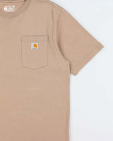 Vintage Carhartt Khaki Heavyweight Loose Fit Crewneck T-Shirt - M