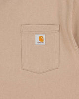 Vintage Carhartt Khaki Heavyweight Loose Fit Crewneck T-Shirt - M